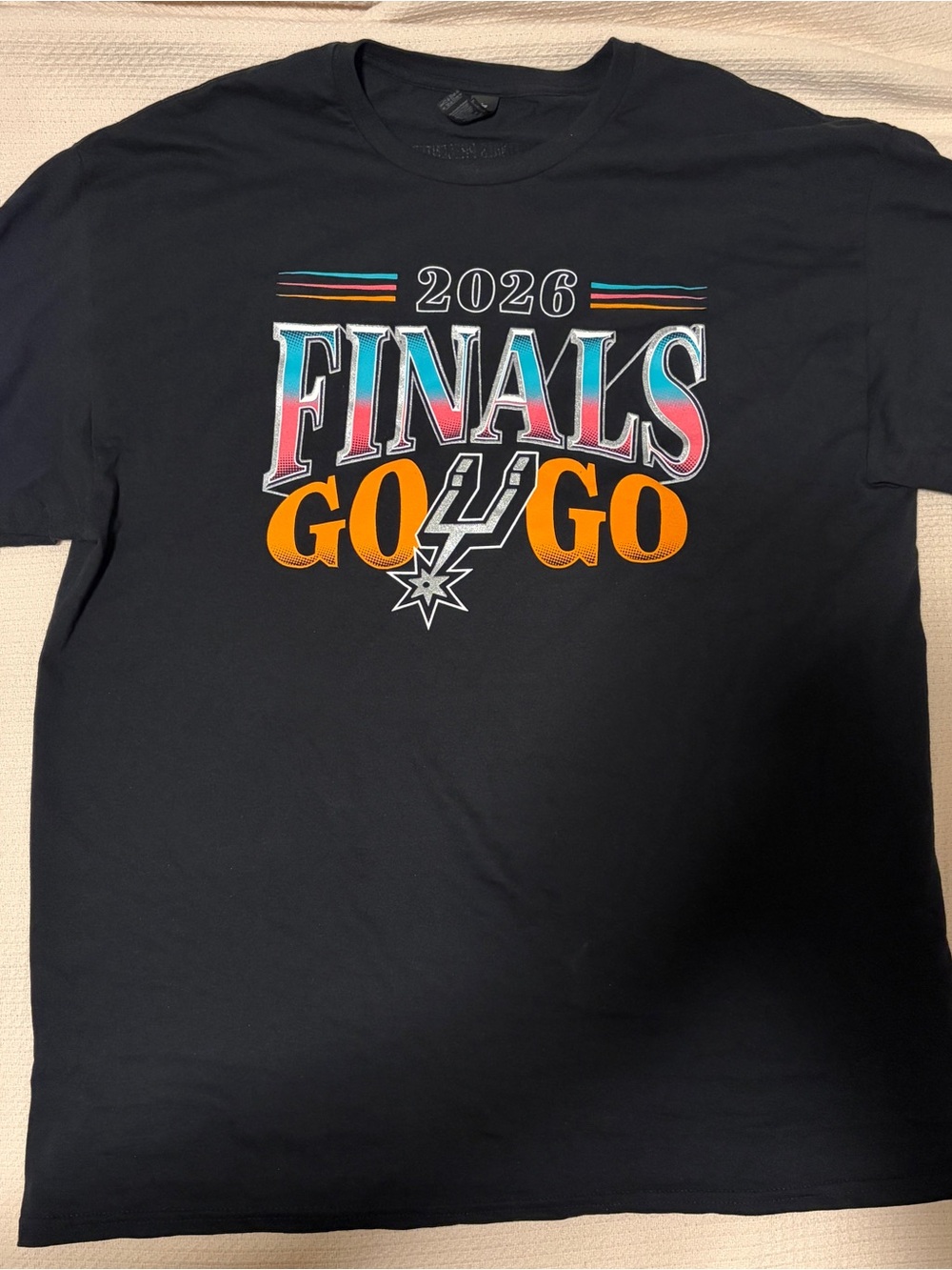 Official San Antonio Spurs NBA Finals Watch Party Shirt - Size XL